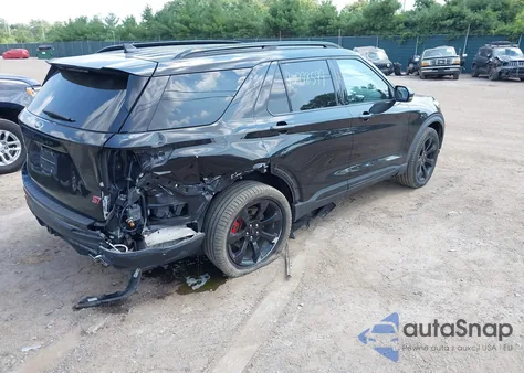 2020 Ford Explorer St из США, поврежденный, VIN 1FM5K8GC3LGB19487